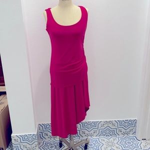 Boston Proper Vibrant Pink Must Dress Size 8